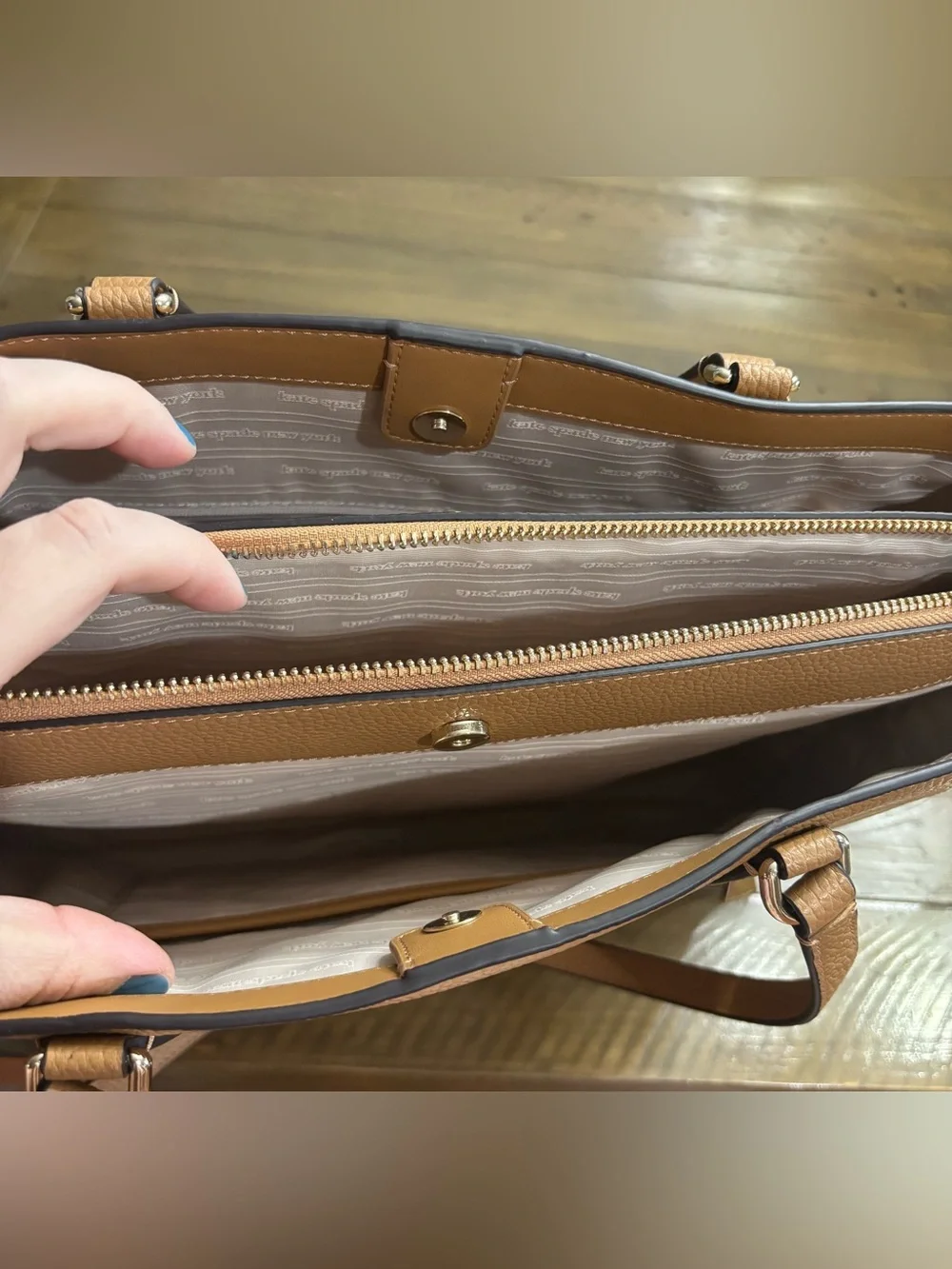 Kate Spade Pebbled Leather Hudson Tote